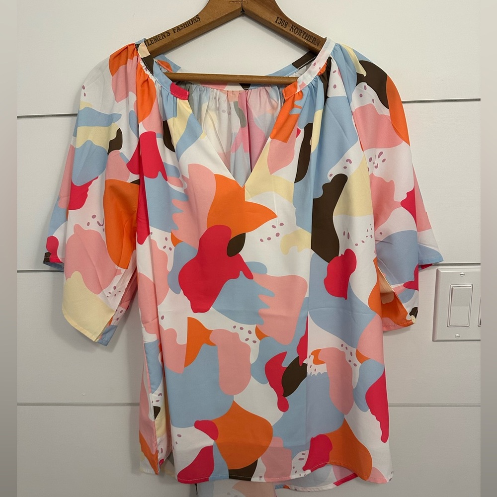 The find Multicolor Blouse Sz S
